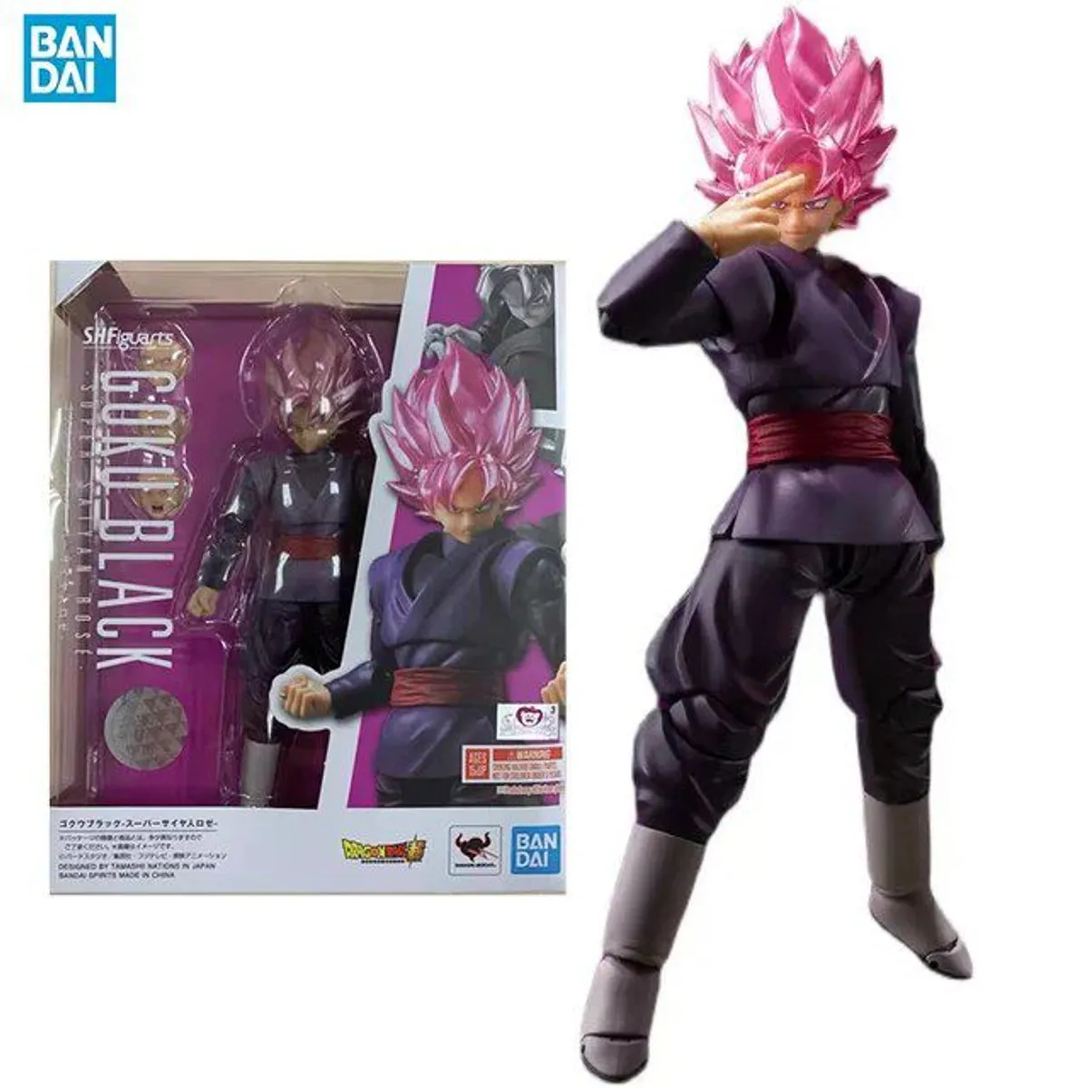BANDAI - Dragon Ball Super SH Figuarts Goku Black Rose Bandai