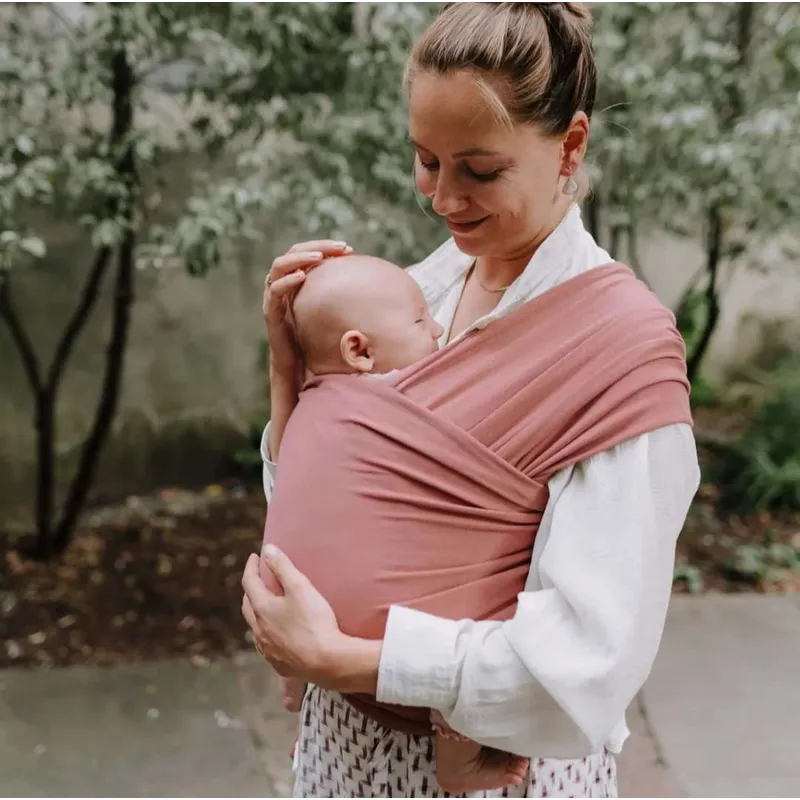 Fular NEW BORN Nemito 100% algodón PALO ROSA GENERICO