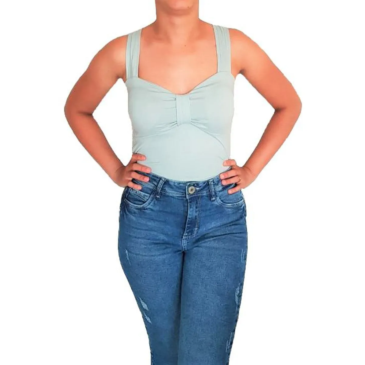 GENERICO - Blusa Mujer Graciela - Nathalie Love It - Cielo