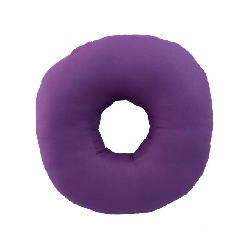 GENERICO - Rodete Picarón Ortopédico para asiento Tamaño Jumbo Sin funda Morado