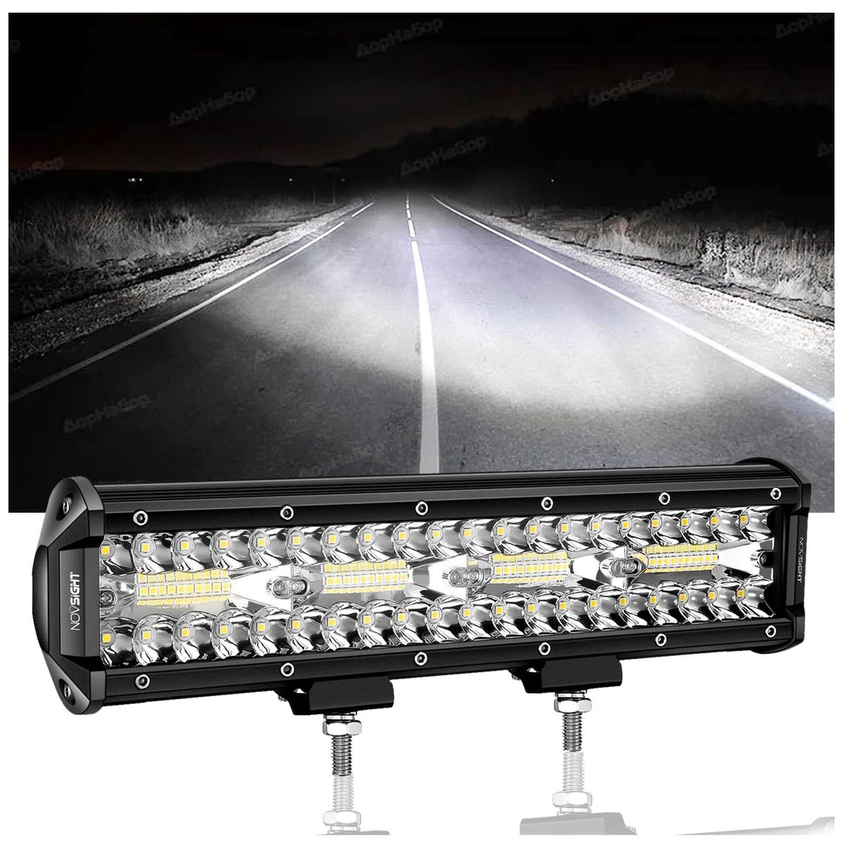 JET - Barra LED para Off-Road  300W 37CM AUTO CAMIONETA