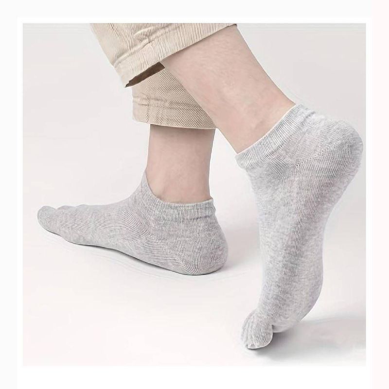 RYBIU IMPORT - Pack x3 Medias Taloneras Suaves Hombre Rybiu