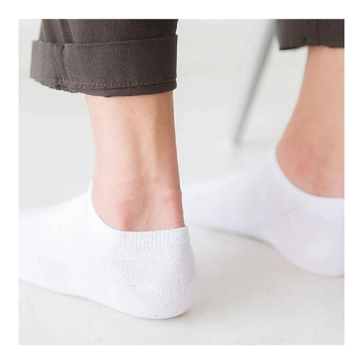 RYBIU IMPORT - Pack x3 Medias Taloneras Suaves Hombre Rybiu