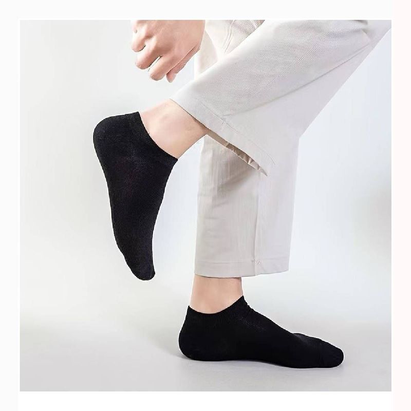 RYBIU IMPORT - Pack x3 Medias Taloneras Suaves Hombre Rybiu