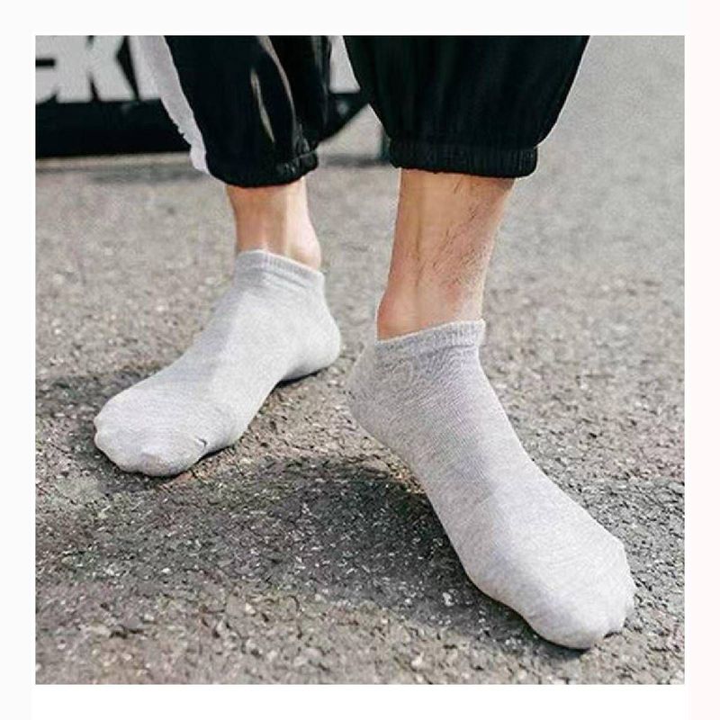 RYBIU IMPORT - Pack x3 Medias Taloneras Suaves Hombre Rybiu