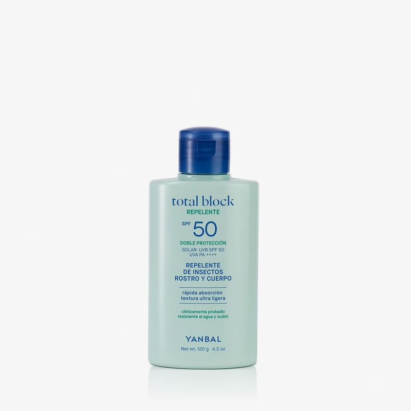 YANBAL - Total Block Repelente Bloqueador Solar SPF50