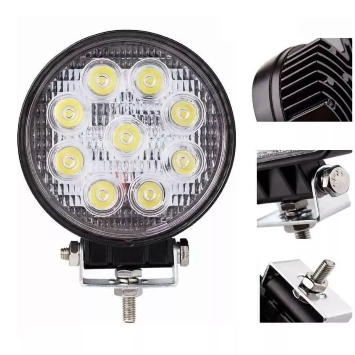 JET - Par De Faros LED Neblineros Potencia y Eficiencia 27W