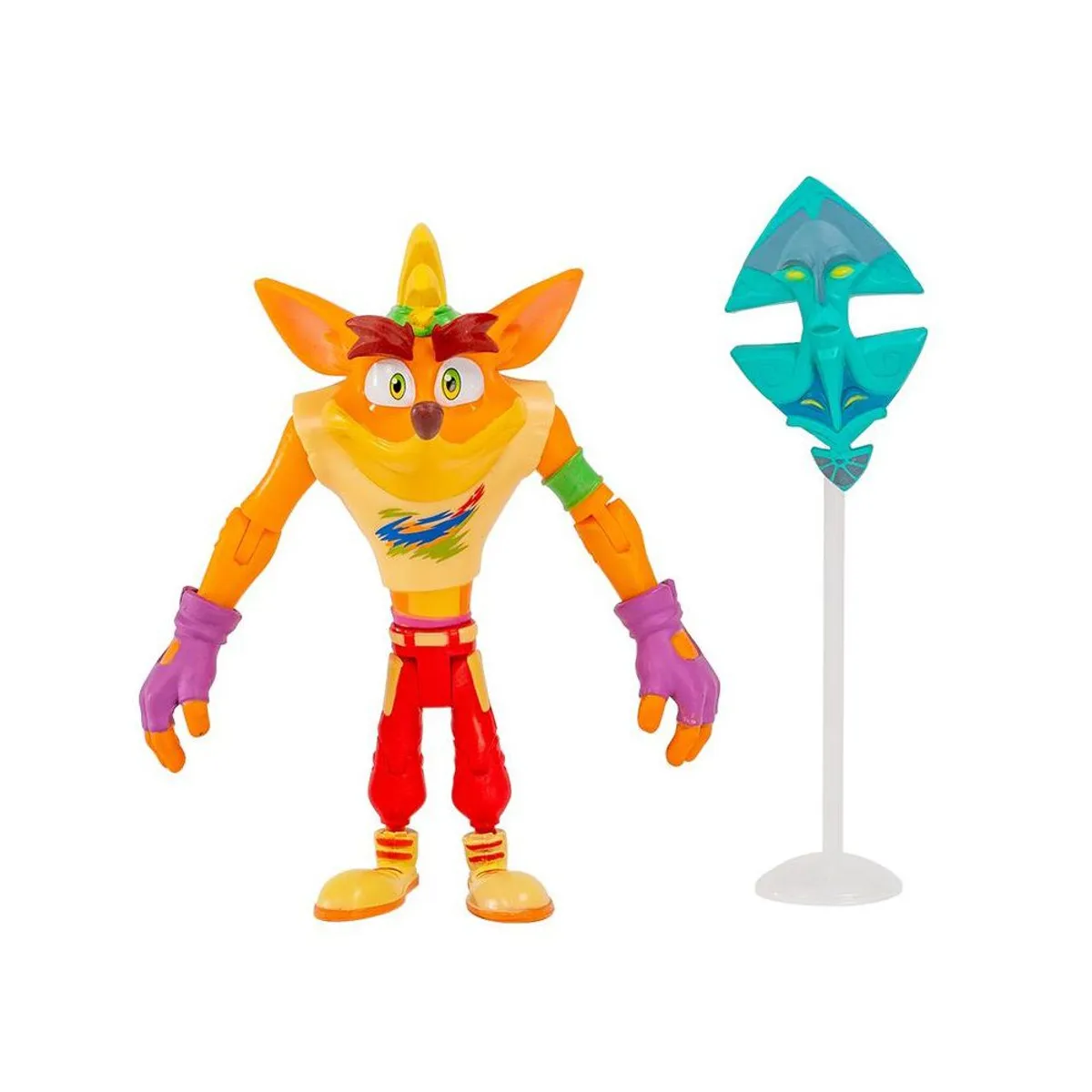 CRASH BANDICOOT - Crash Bandicoot Figura Retro Crash Articulado