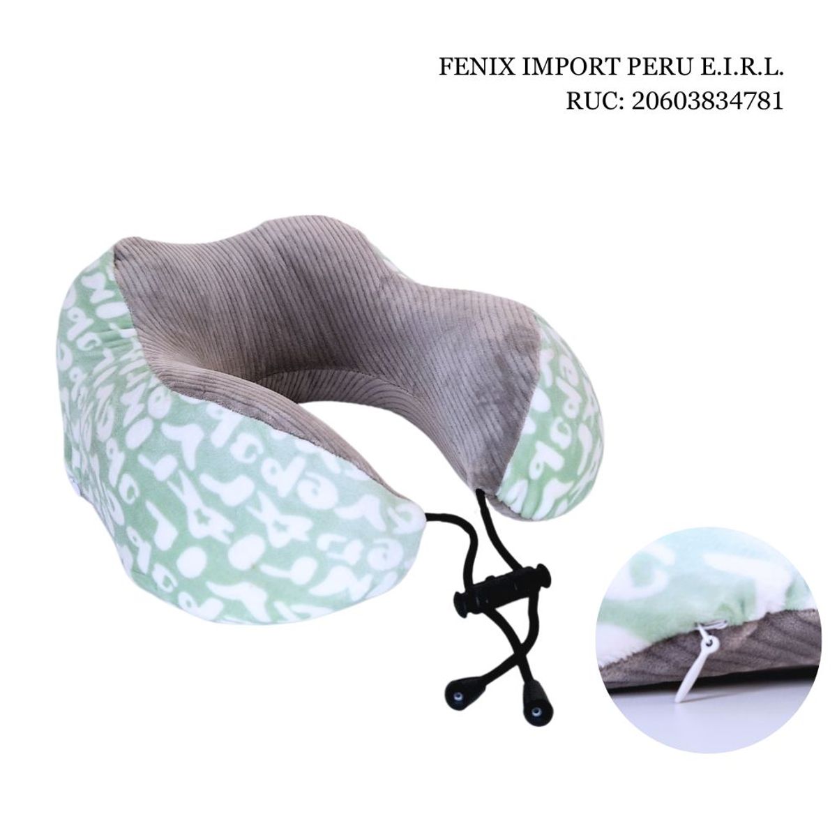 GENERICO - Almohada De Espuma Para Cuello Estampado