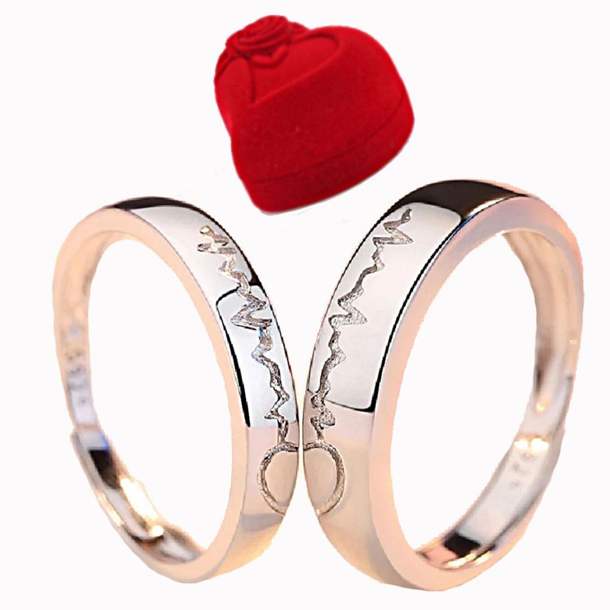 GENERICO - Anillo Para Pareja Promesa - Mi Otra Mitad