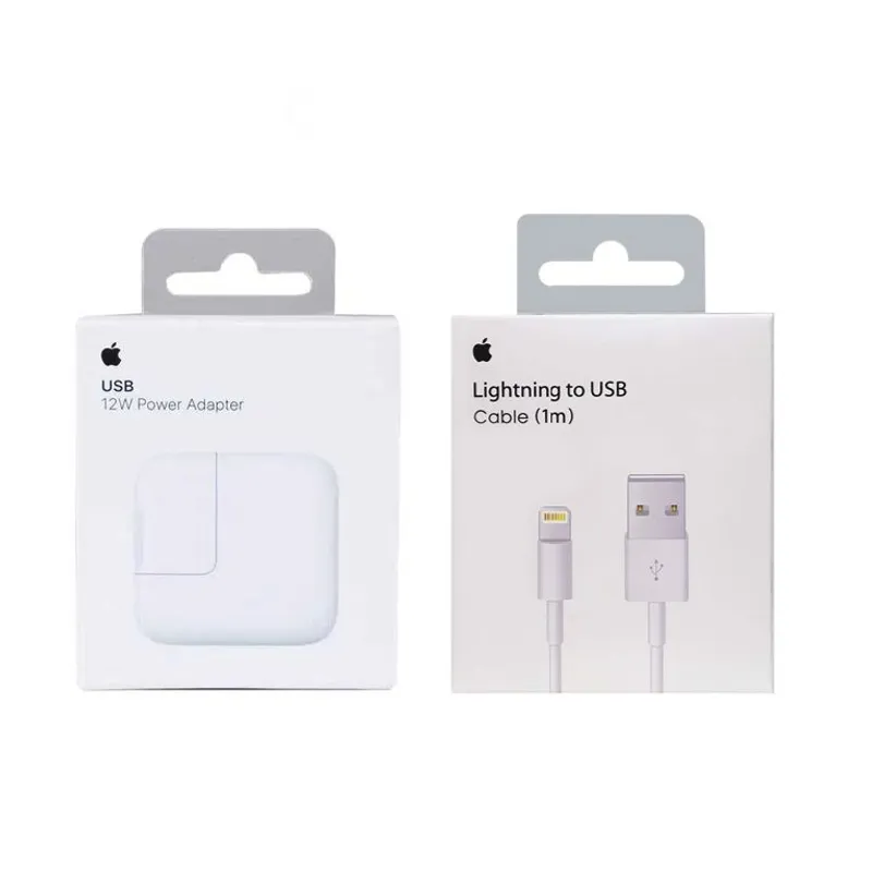 APPLE - Cargador Apple de 12W Adaptador y Lightning
