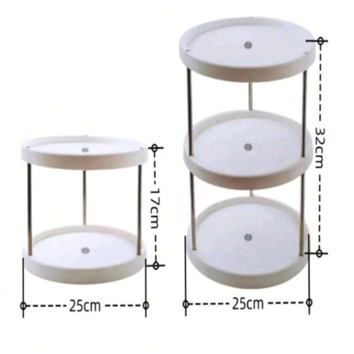 GENERICO - Organizador Giratorio De Cocina Multifuncional