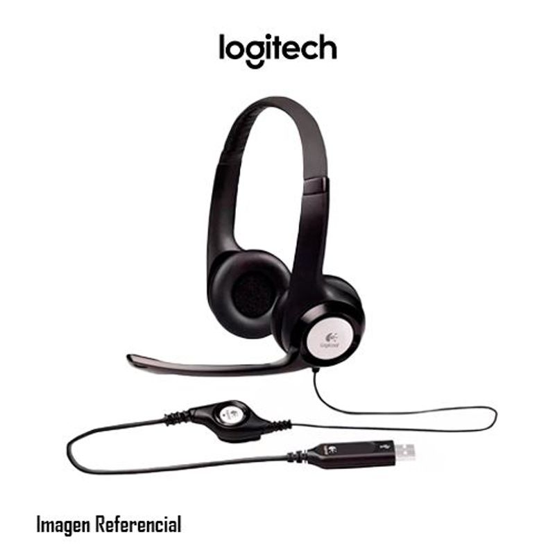 LOGITECH - AURICULAR LOGITECH H390 INTERFAZ USB 2.0 P/N: 981-000014