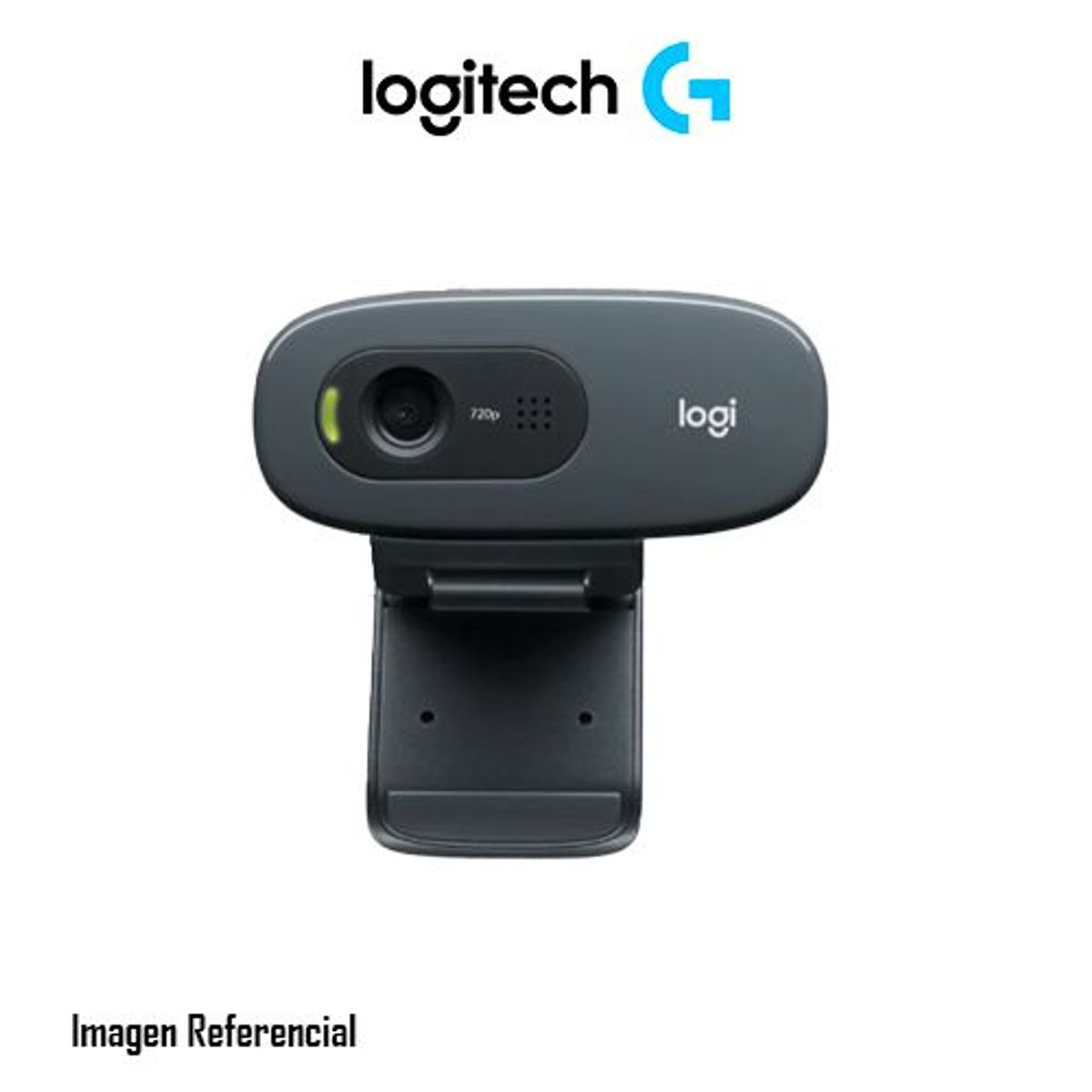 LOGITECH - CAMARA WEBCAM LOGITECH C270 HD 720P/30FPS C/MICROFONO P/N: 960-000694