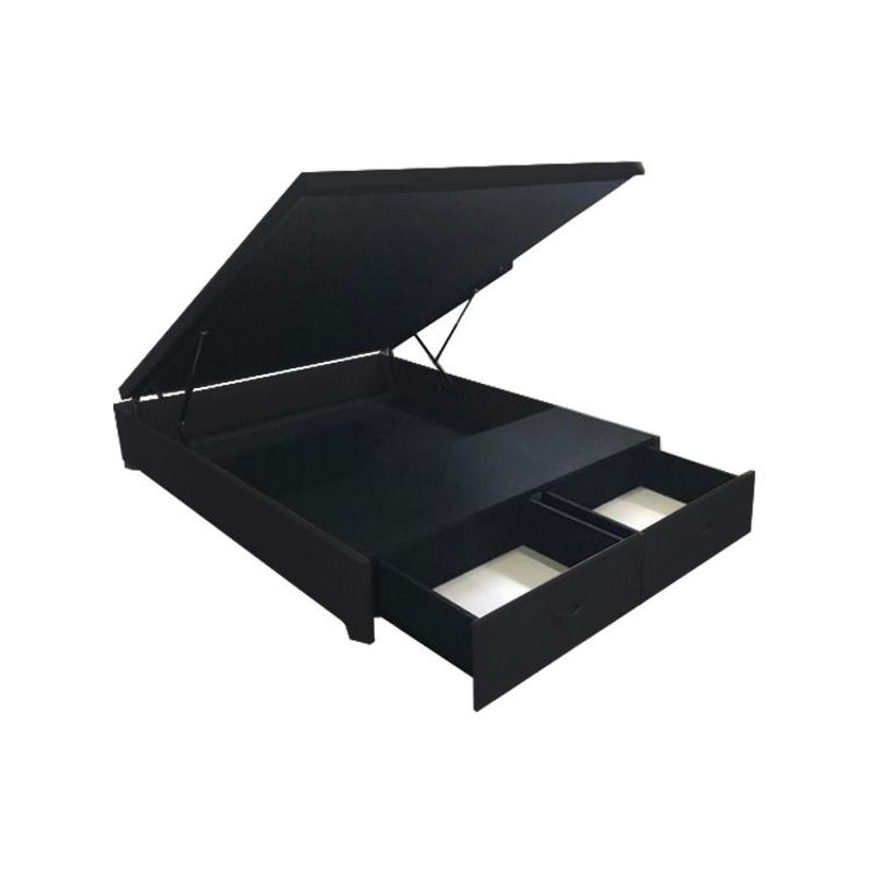 BARAKA HOME - Box Espacio Yambol 1.5 Plz - Negro