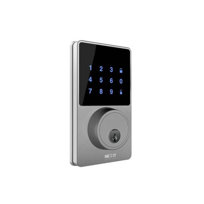 NEXXT SOLUTIONS - CERRADURA INTELIGENTE NEXXT COLOR ACERO