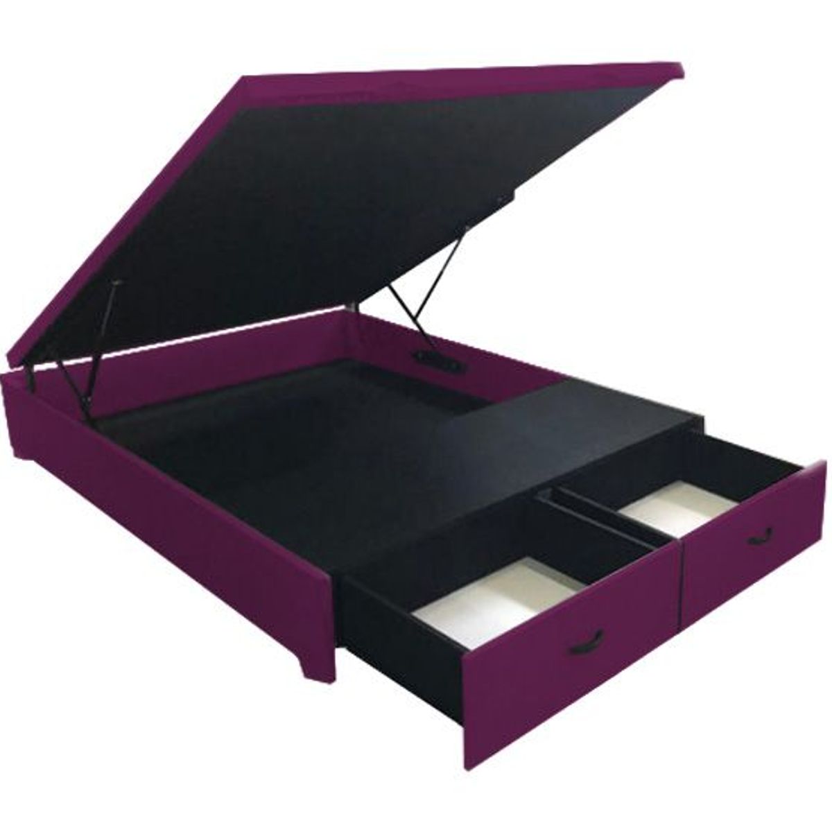 BARAKA HOME - Box Espacio Yambol 1.5 Plz - Purpura