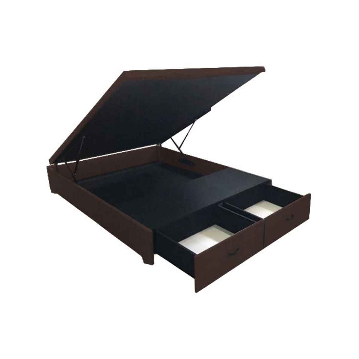 BARAKA HOME - Box Espacio Yambol 2 Plz - Chocolate