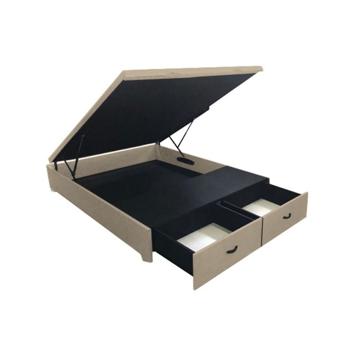 BARAKA HOME - Box Espacio Yambol 2 Plz - Beige Claro