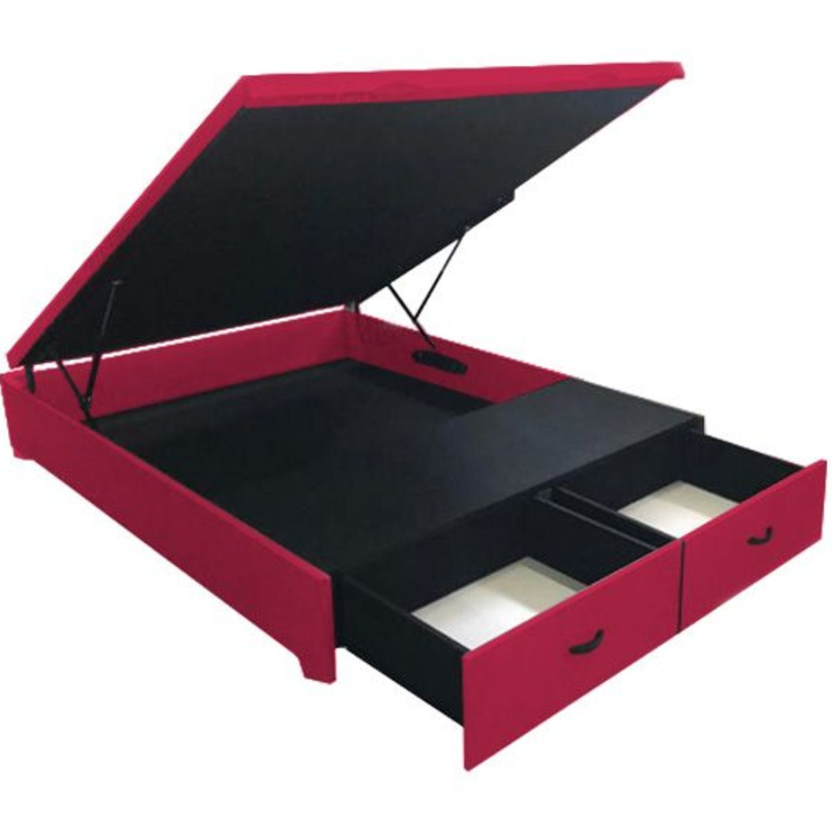 BARAKA HOME - Box Espacio Yambol 2 Plz - Rojo