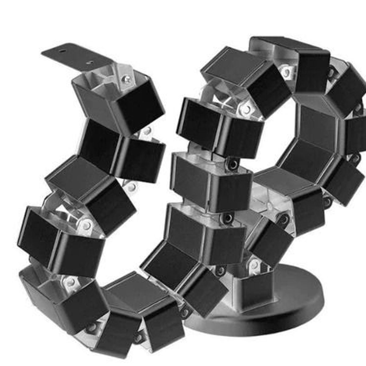GENERICO - MONTECH - Vertebra Flexible para Organizar Cables - Altura Max 128 cm