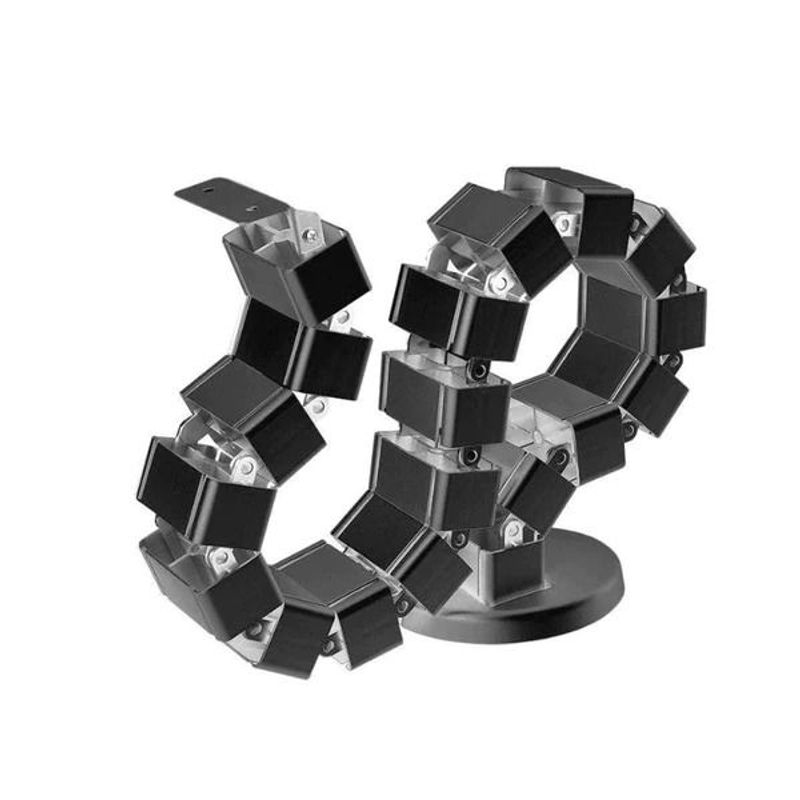 GENERICO - MONTECH - Vertebra Flexible para Organizar Cables - Altura Max 128 cm