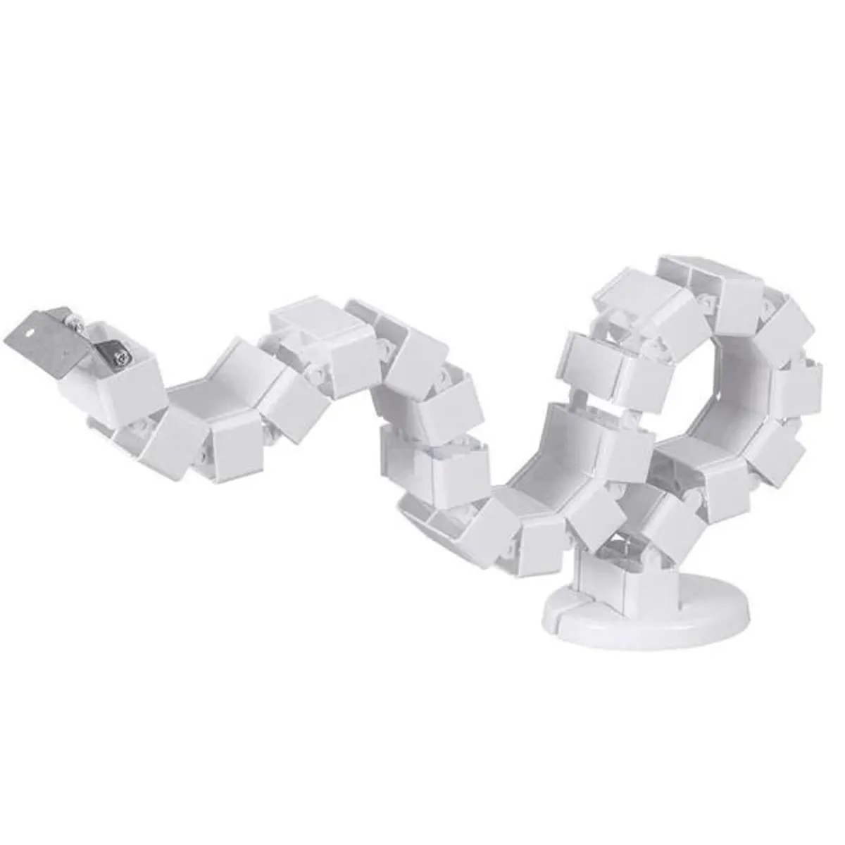 GENERICO - MONTECH - Vertebra Flexible para Organizar Cables - Altura Max 128 cm