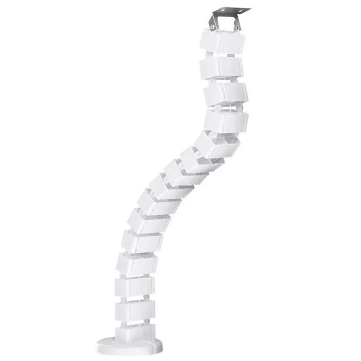 GENERICO - MONTECH - Vertebra Flexible para Organizar Cables - Altura Max 128 cm
