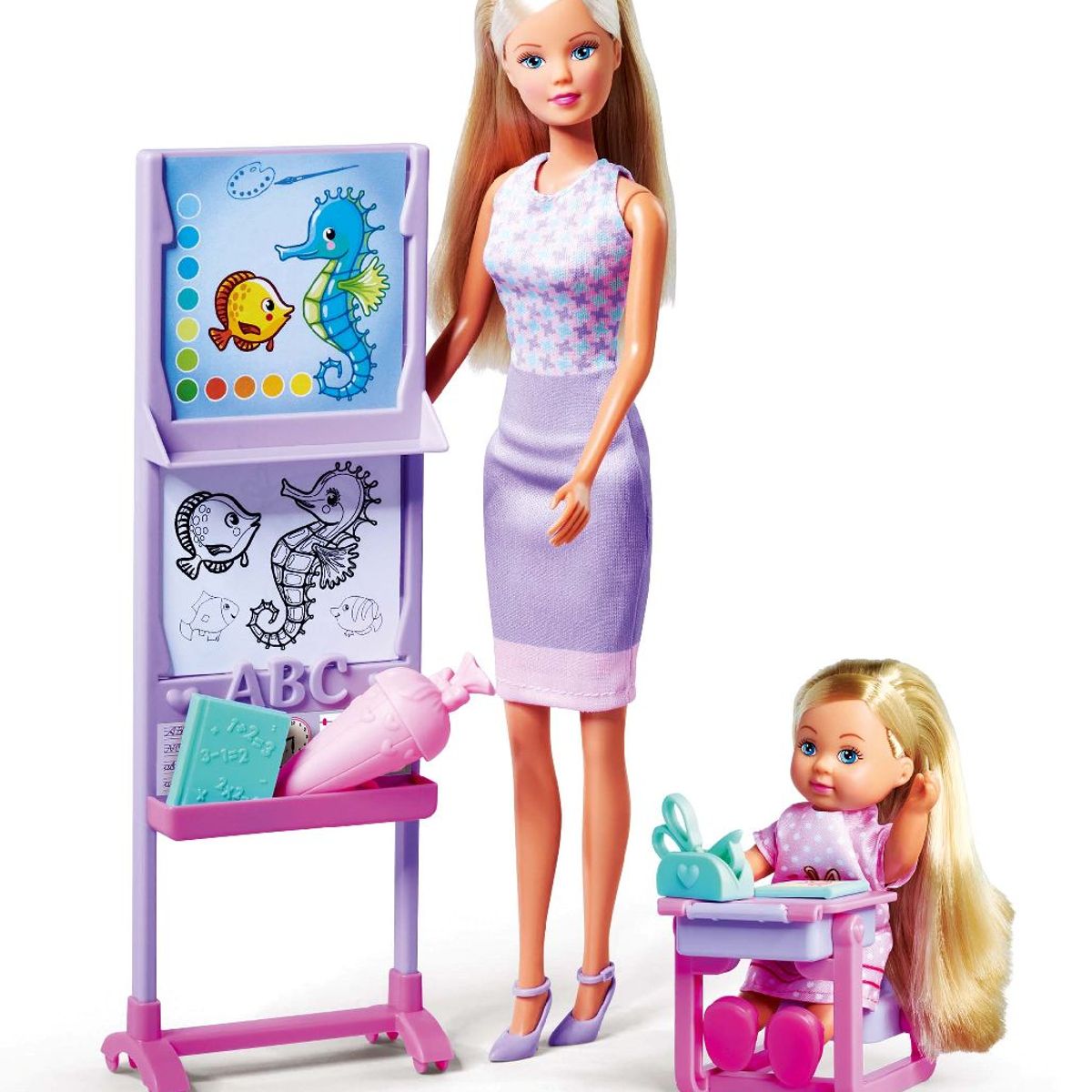 STEFFI LOVE - Juguete Muñeca Steffi Love Día de Clases + Accesorios