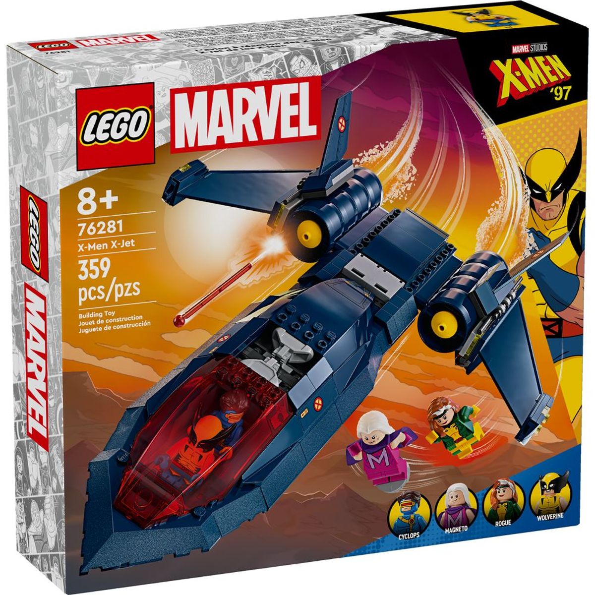 LEGO - LEGO 76281 X-Jet de los X-Men