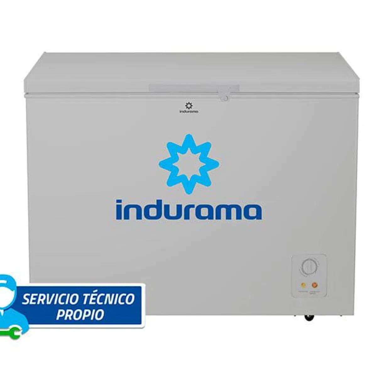 INDURAMA - CONGELADOR INDURAMA DEFROST 297L CI-320GR GRIS