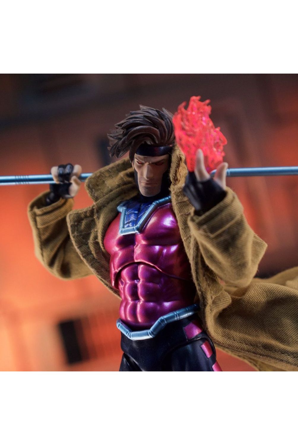 X-Men Gambito Marvel MAFEX 131 Gambit Comic Ver MARVEL | Falabella