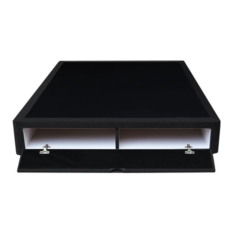 BARAKA HOME - Base De Cama Bregenz 1.5 Plz - Negro