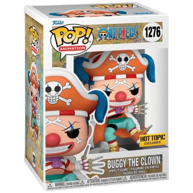 FUNKO - BUGGY THE CLOWN ONE PIECE 1276 FUNKO POP