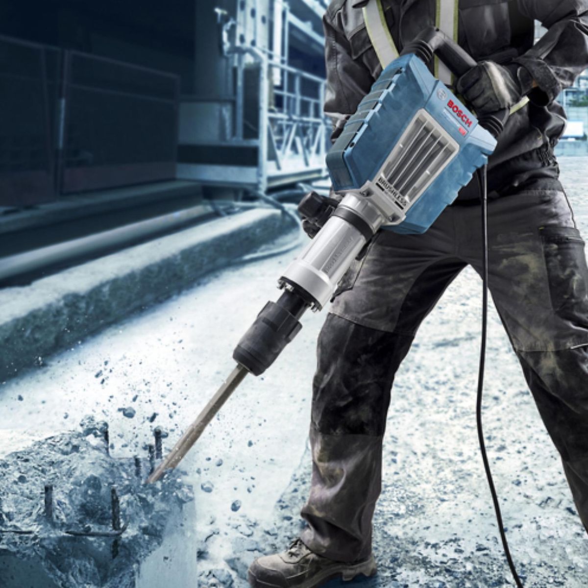 BOSCH - Cincel Punta Hex 22 x 400 mm para Concreto Bosch 2608.690.188-000