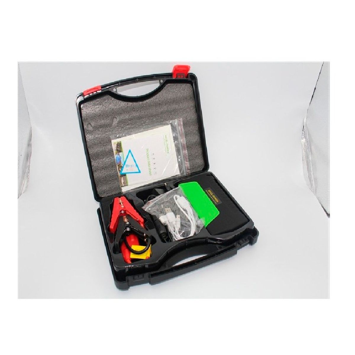 GENERICO - Arrancador de Bateria de Auto Portatil USB Recargable