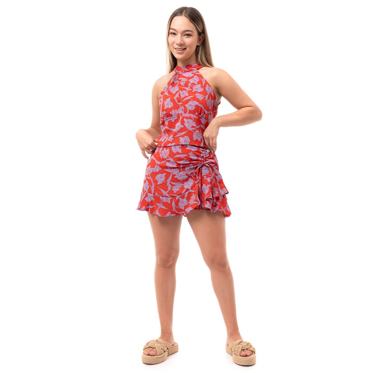 SQUEEZE - Short Mini Shor Popelina Arletty Mujer