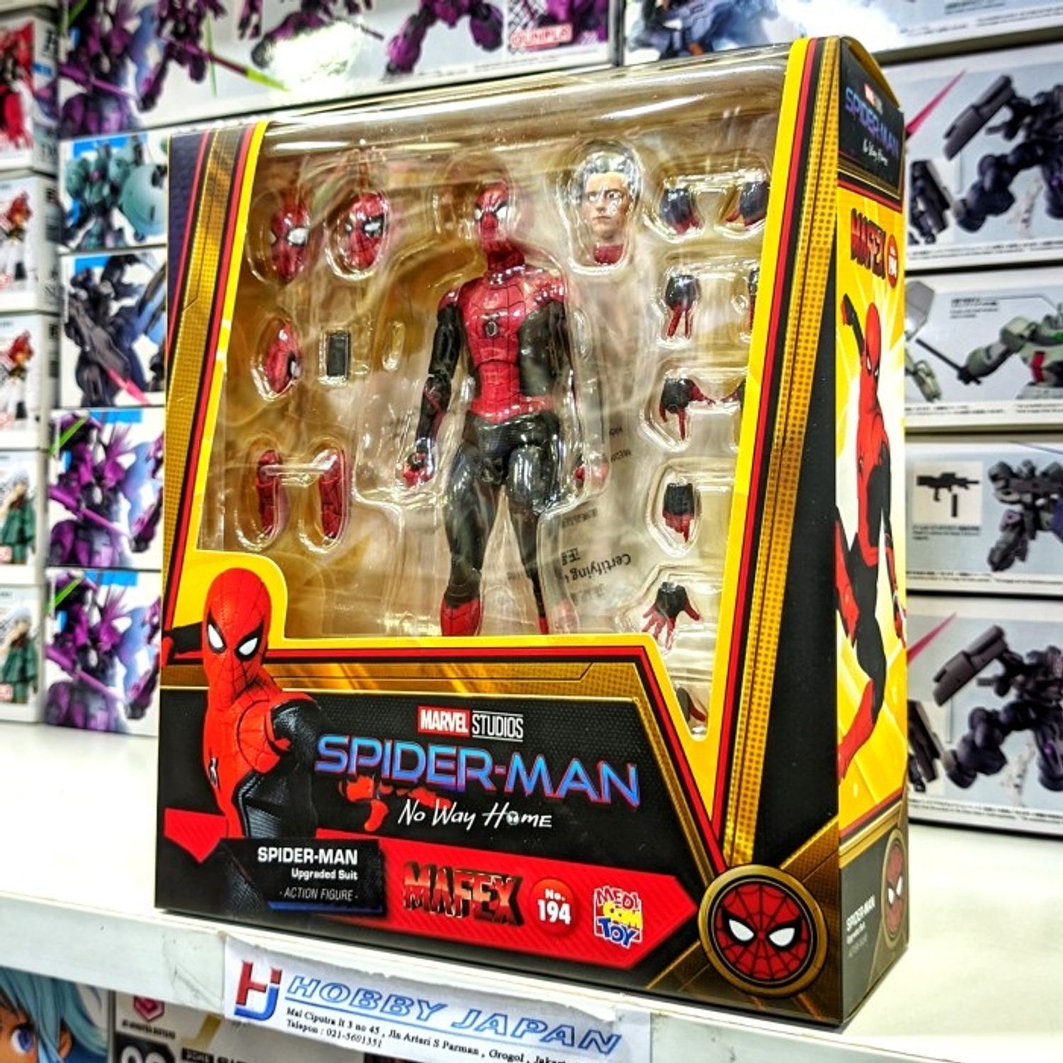 Spiderman No Way Home MAFEX 194 Spider-Man Upgraded Suit MARVEL