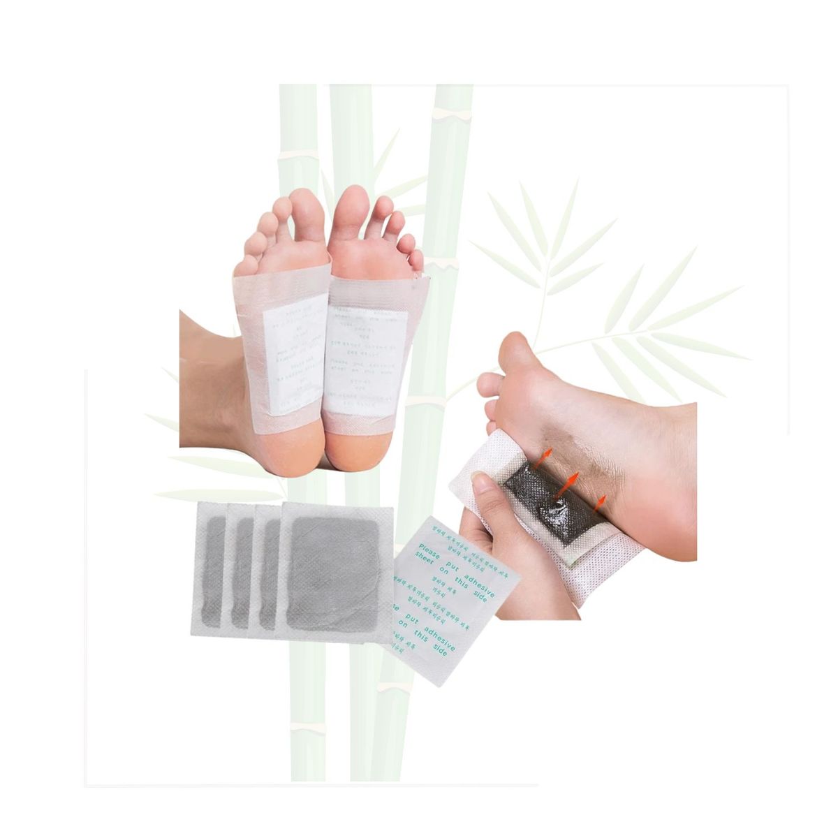 ROHS - KINOKI Parches Desintoxicante para Pies caja de x 2 unidades