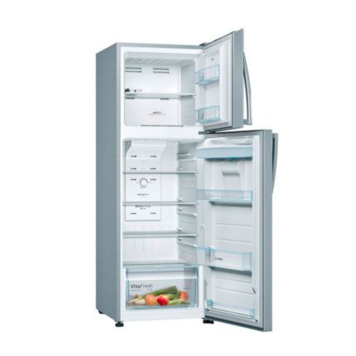 Bosch - Refrigeradora BOSCH Top Freezer 318 Litros  No Frost KDD30NL201 - Inoxlook