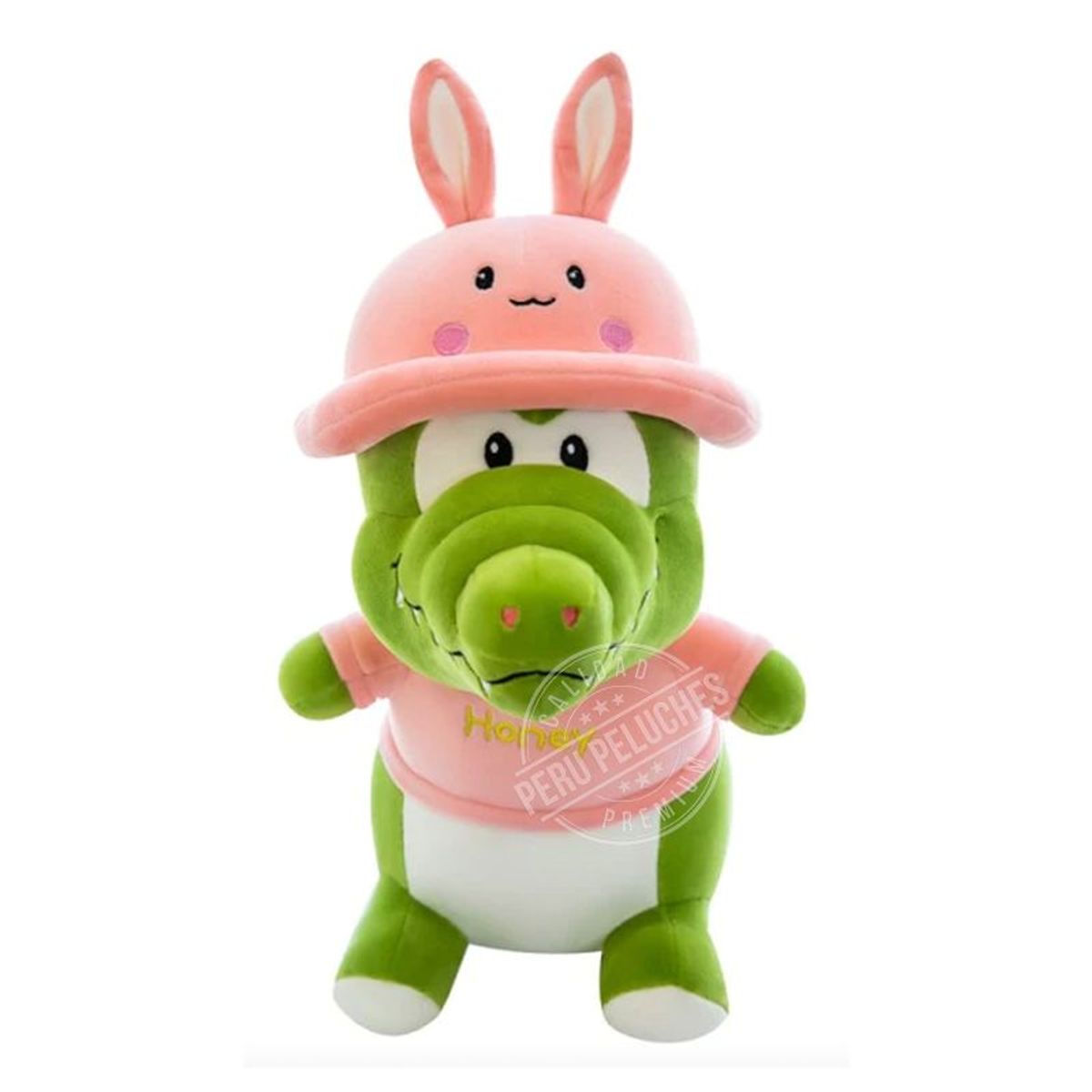 GENERICO - Peru Peluches - Cocodrilo Rosa