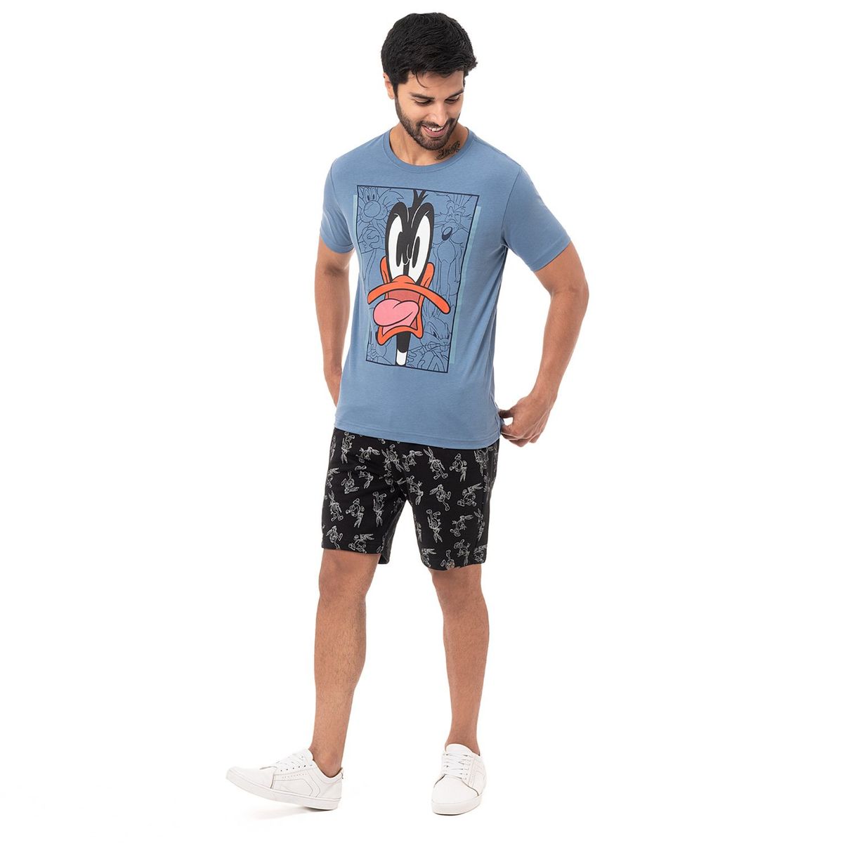 PIONIER - Short French Terry Hombre Moran_Looney Pionier