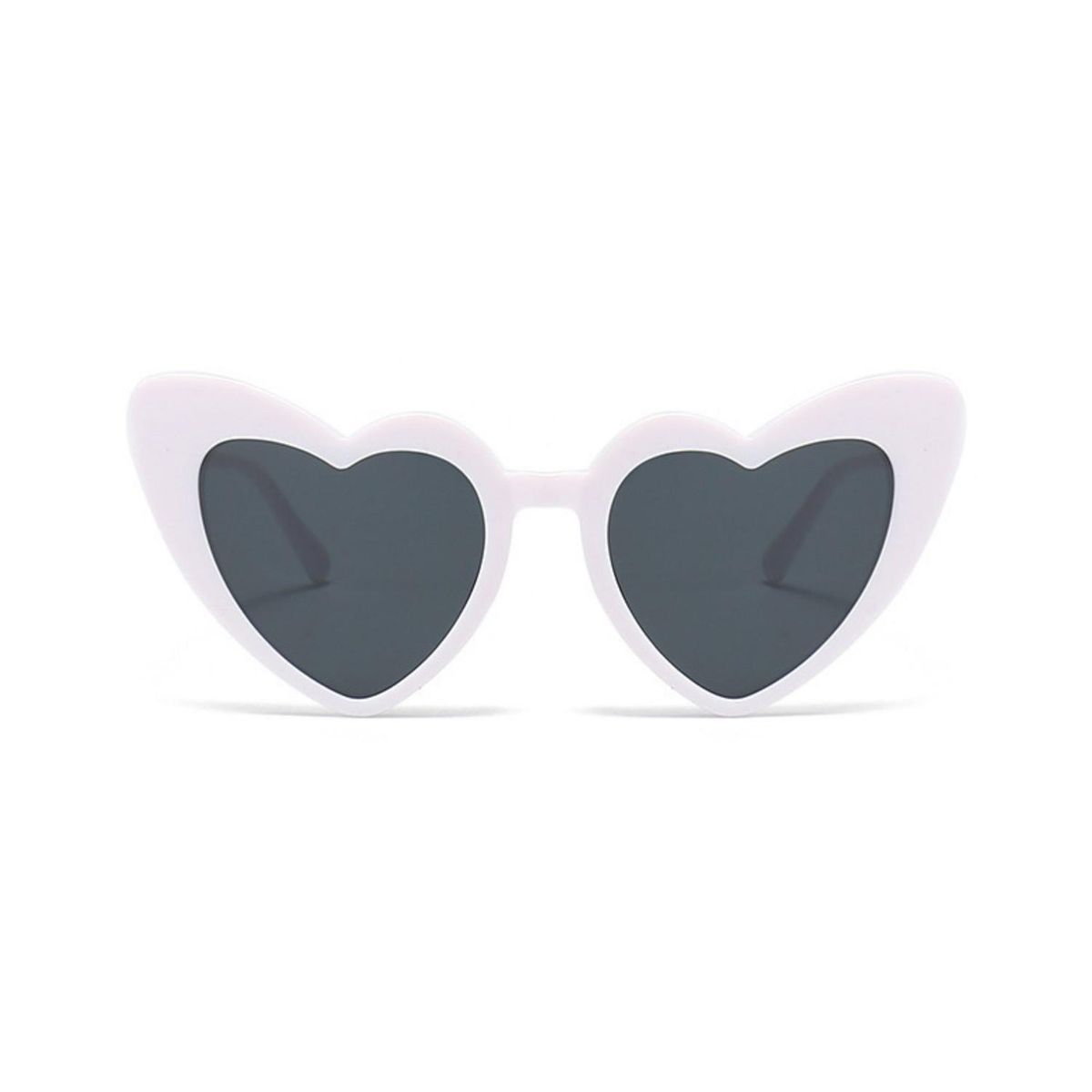 GENERICO - Lentes De Sol Corazon Lolita para niñas - Blanco