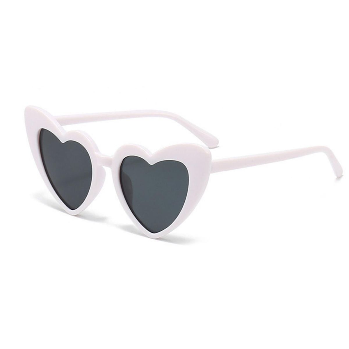 GENERICO - Lentes De Sol Corazon Lolita para niñas - Blanco