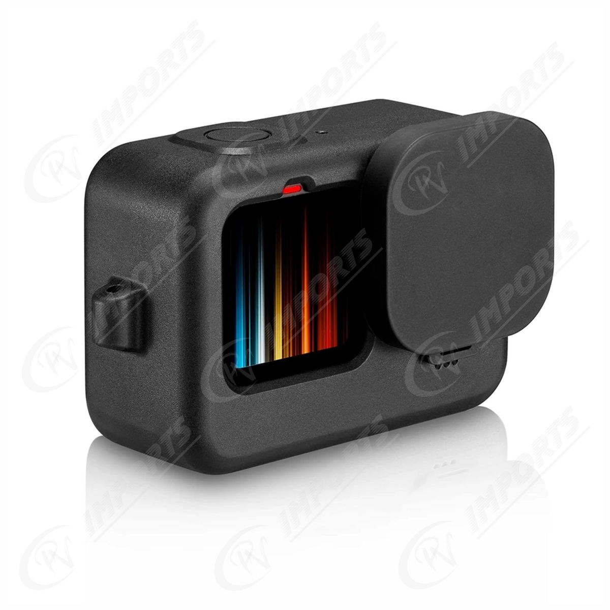 GENERICO - Funda Protector Case Silicona Gopro 9 10 11 12 Black