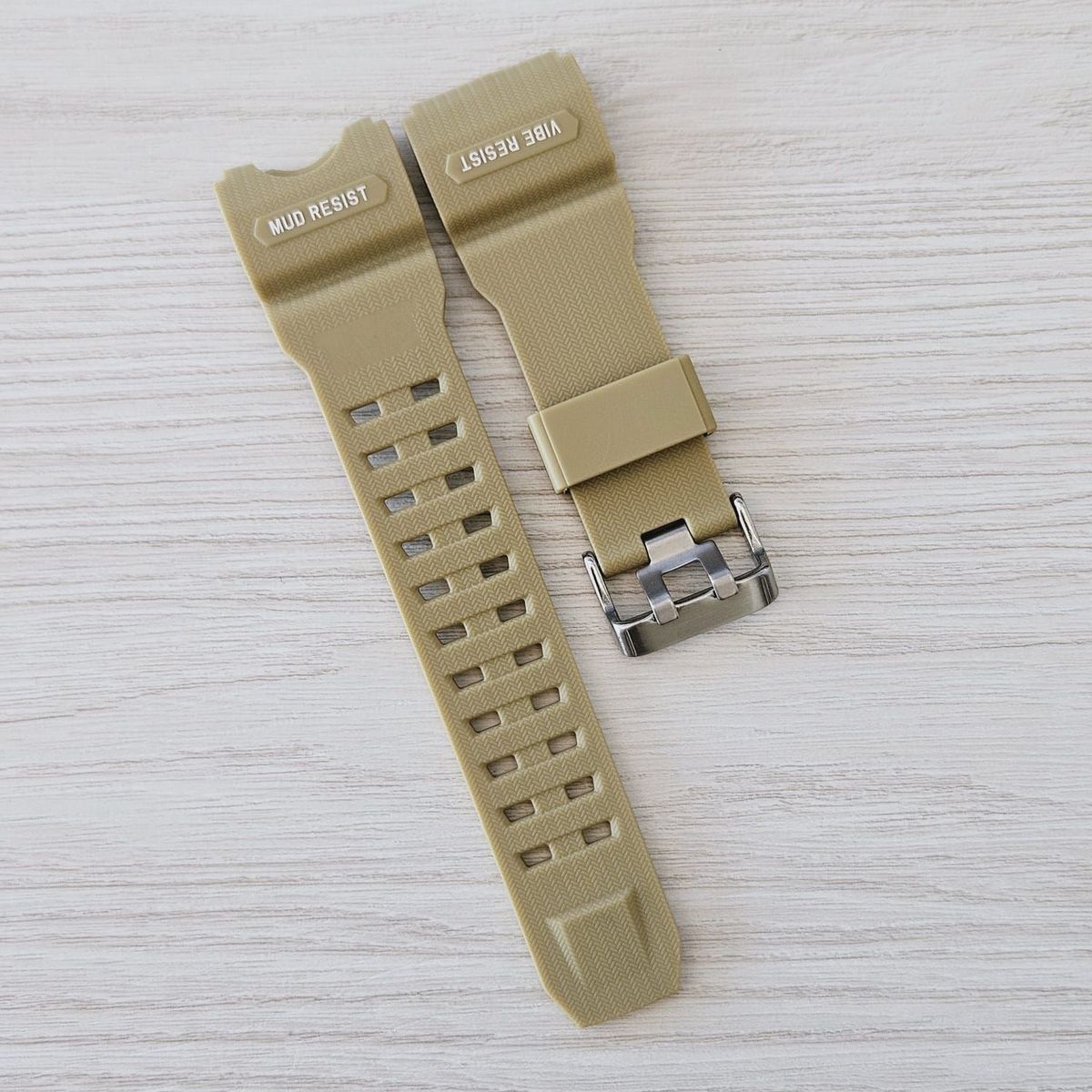 GENERICO - Correa Repuesto para CASIO G-SHOCK GWG-1000 GB - Beige