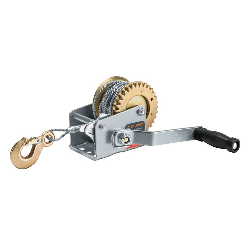 TRUPER - Malacate de manivela 300 kg con cable