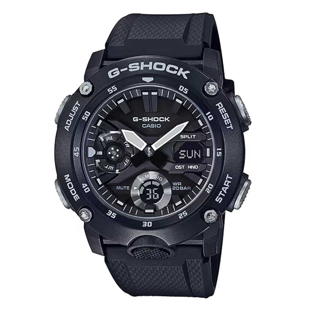 G-SHOCK - Reloj G-Shock Digital Resina Negro GA-2000S