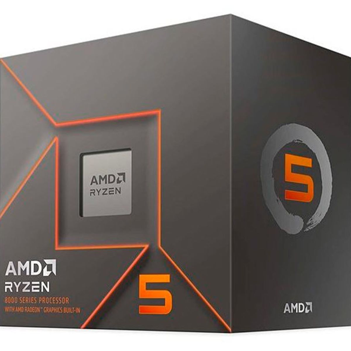 AMD - COMPUTADORA PC GAMER RYZEN 5-8500G 3.5 GHZ RAM 16GB SSD 480GB CASE GAMER RGB.