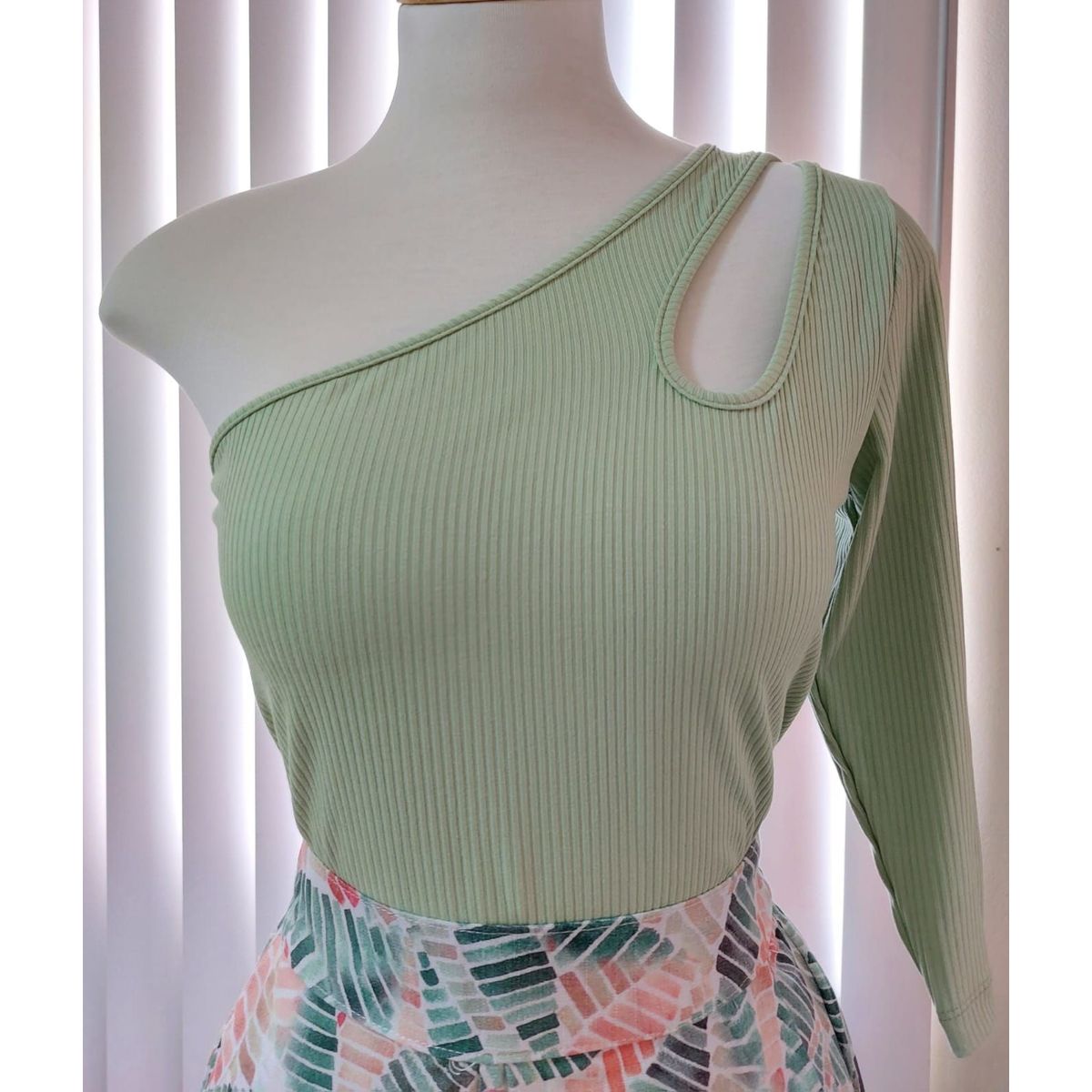 MARWAL - TOP ASIMÉTRICO MELANY - MANGA 3/4 -  MARWAL - varios colores